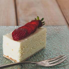 Dessert | White Chocolate & Strawberry Entremet